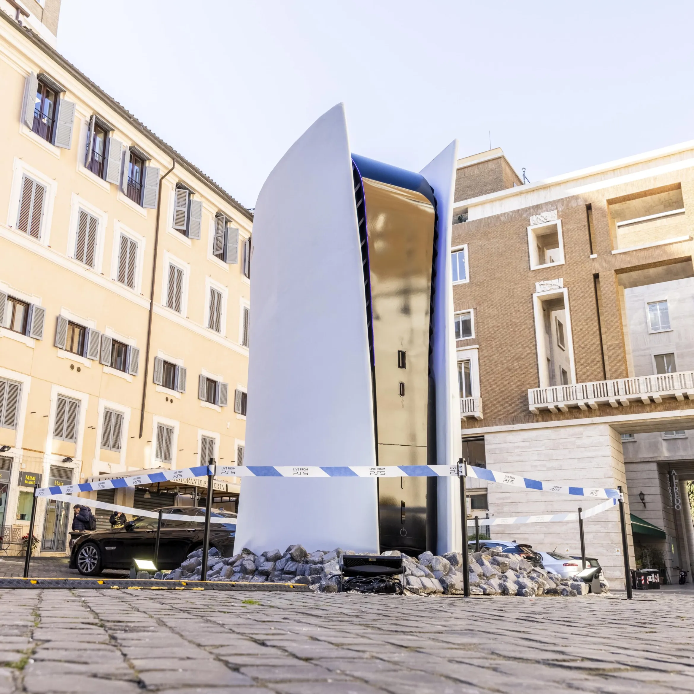 PlayStation 5 – Installation in the Heart of Rome