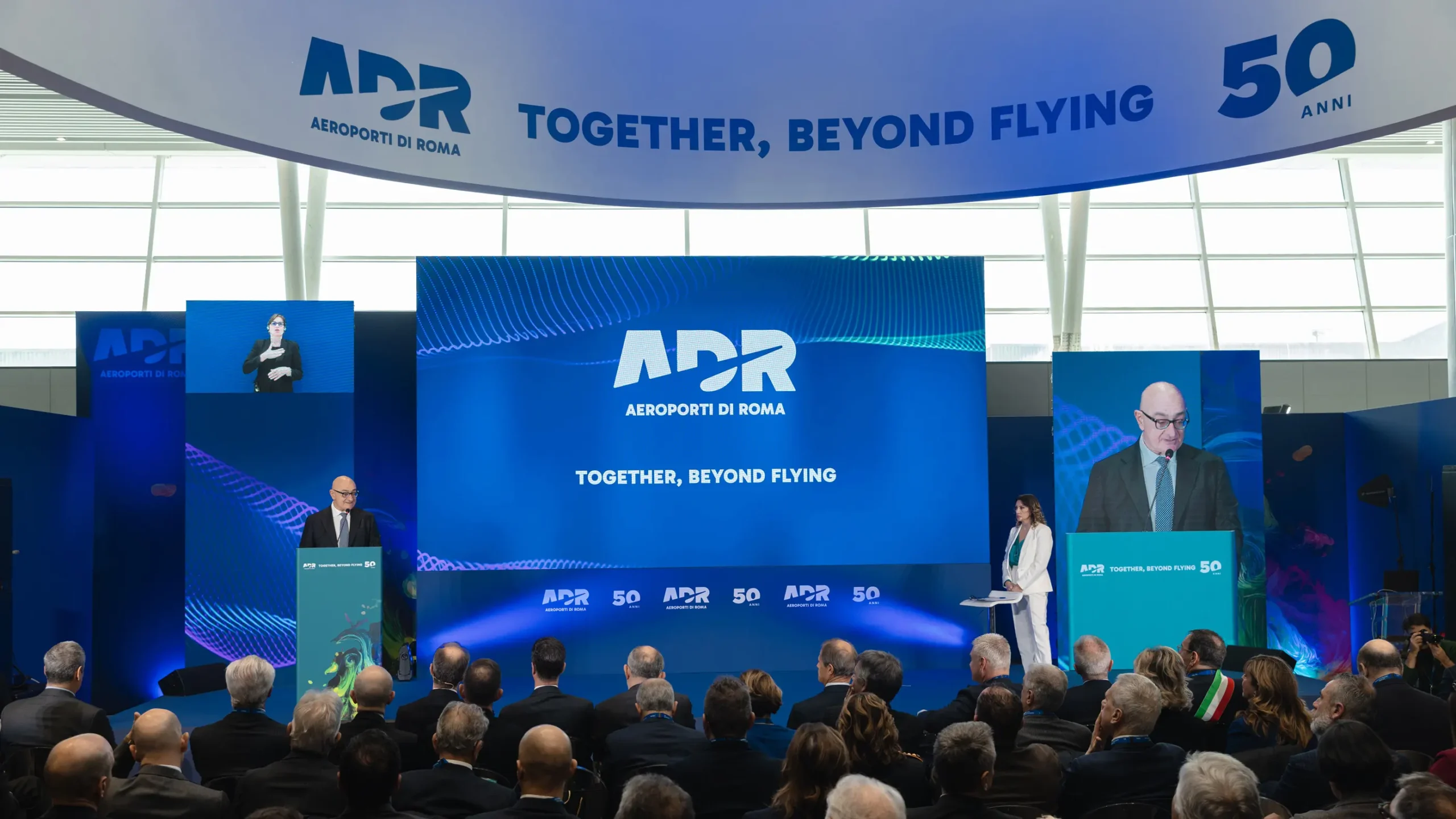 AEROPORTI DI ROMA – 50th Anniversary Celebration