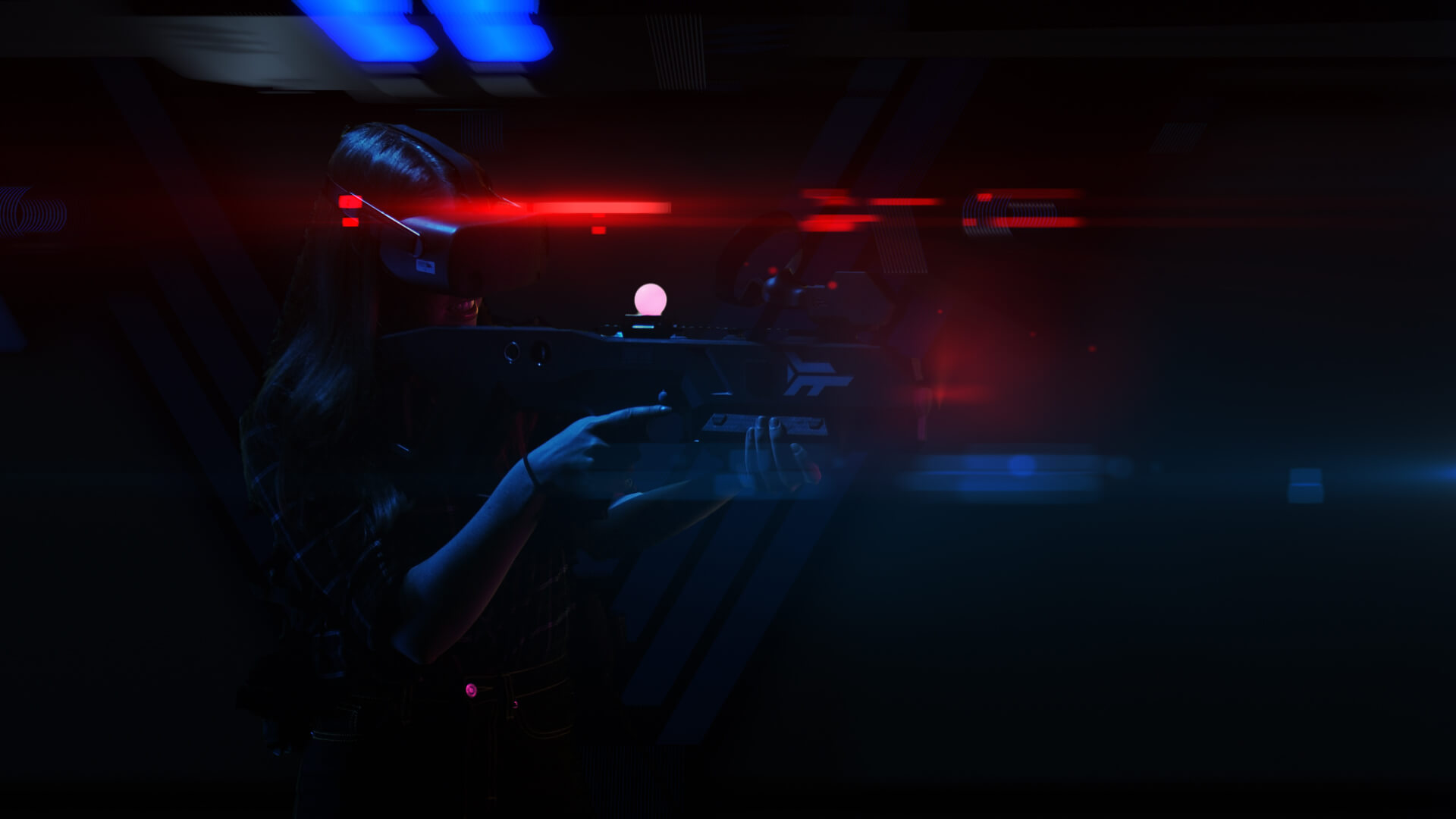 Singularity - Player With Gun Controller
